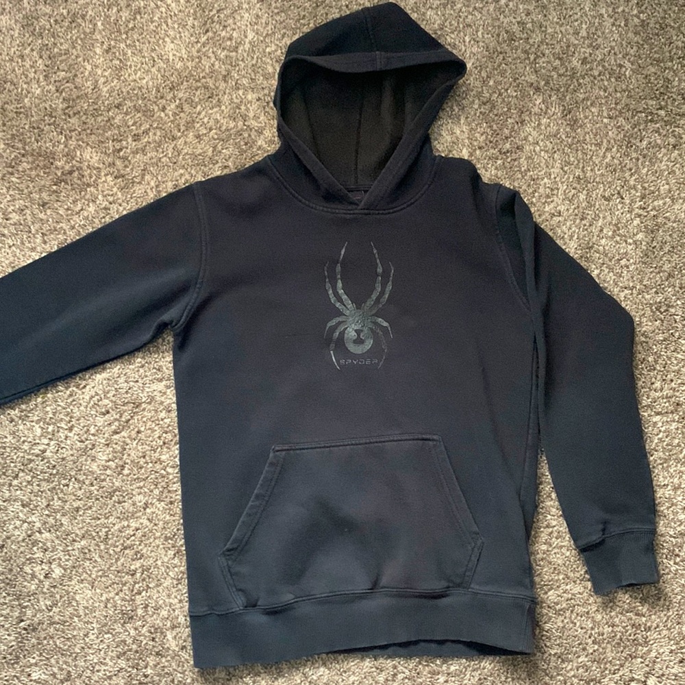 Spyder Boy’s Large Black hooded sweatshirt